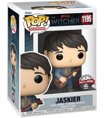 Amazon.com: Funko POP Pop! TV: Witcher - Jaskier (Red Outfit
